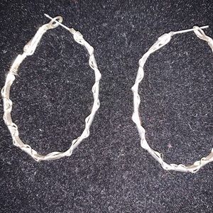 925 Sterling Silver Hoop Earrings